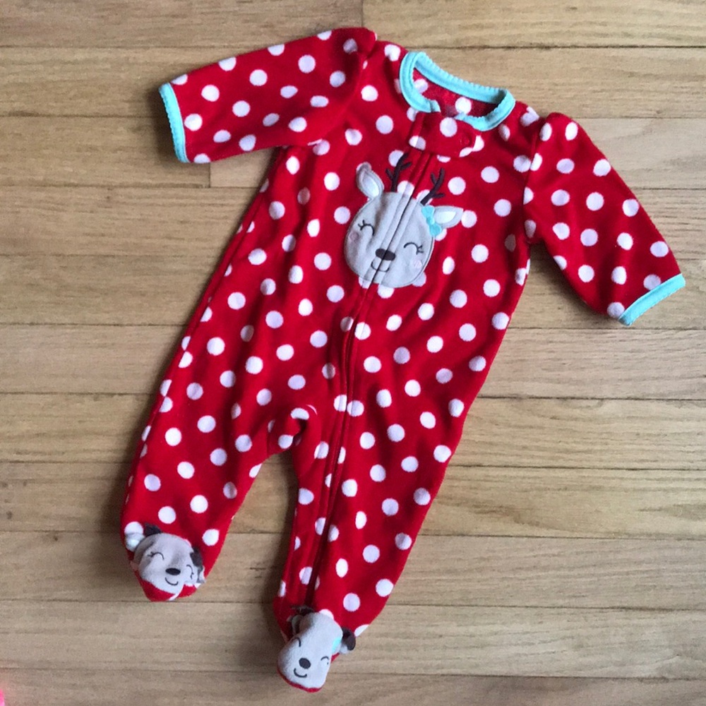 Just One You by Carter’s 3 month reindeer footie